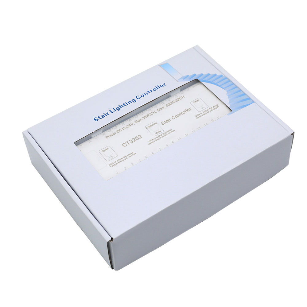CT3288 DC12-24V Smart Sensor 32-way Steps LED controller CT3288 DC12-24V Smart Sensor 32-way Steps LED controller